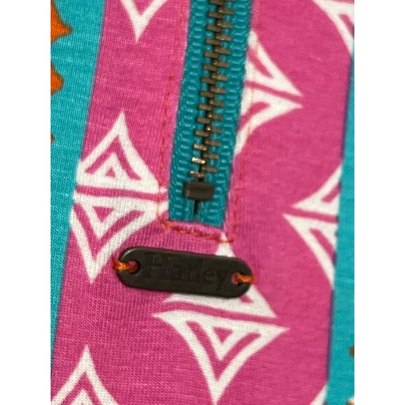 Hatley Floral Droplet Tropics T-Shirt Dress Orange Pink White Small NWT - Picture 9 of 11